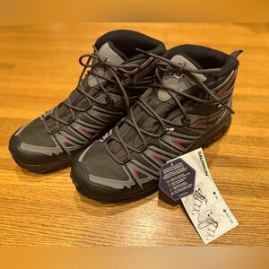 BRAND NEW with tags, Men’s Salomon Hiking Boots, Size 12
